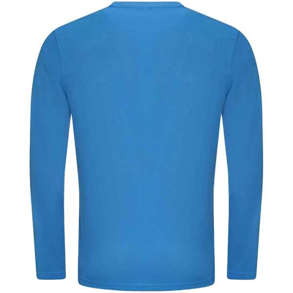 AWDis Just Cool Herr Långärmad Cool Sports Performance Plain Sapphire Blue 2XL