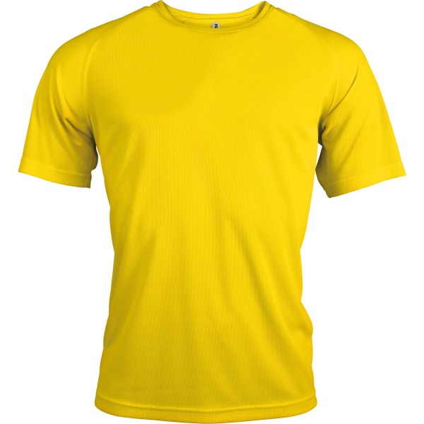 Kariban Mens Proact Sport / Tränings T-Shirt S True Yellow True Yellow S