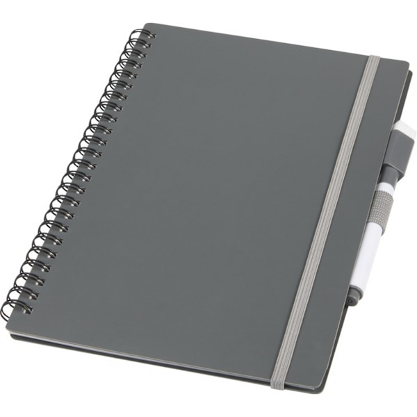 Bullet Pebbles Notebook A5 Grå Grey A5