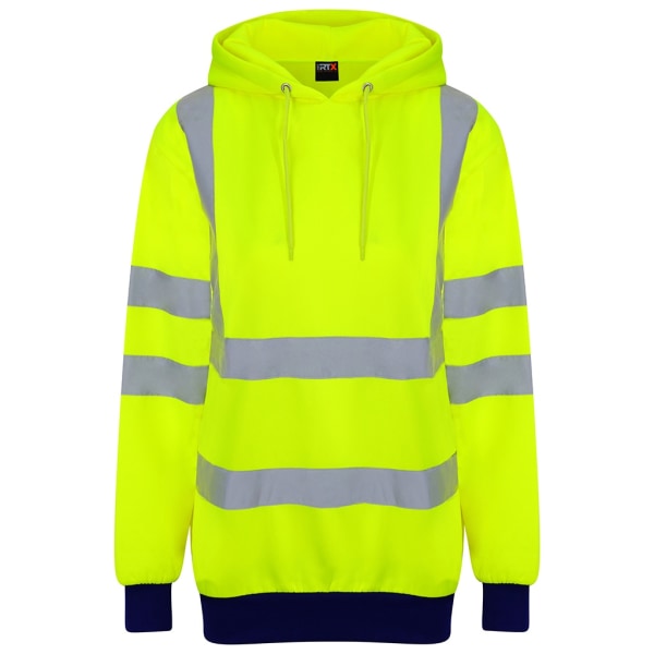 PRO RTX Herr High-Vis Hoodie 4XL Gul/Navy Yellow/Navy 4XL