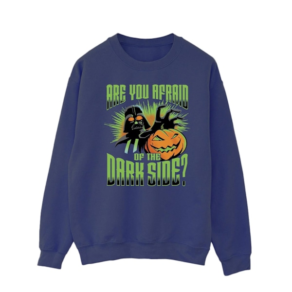 Star Wars Herr Dark Side Darth Vader Sweatshirt XL Marinblå Navy Blue XL