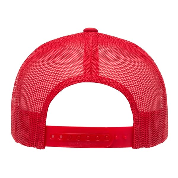 Flexfit av Yupoong 5 Panel Retro Trucker Cap One Size Röd Red One Size