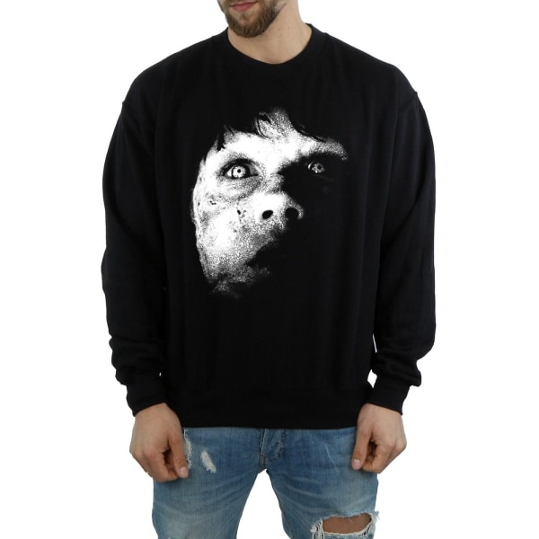 The Exorcist Mens Regan Demon Face Sweatshirt XL Svart Black XL