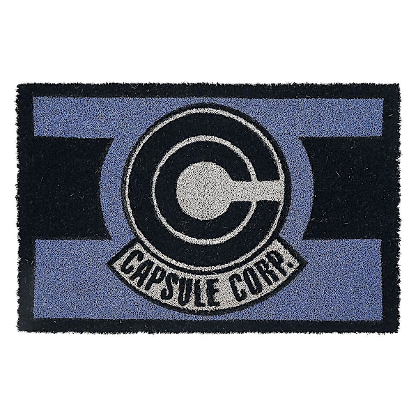 Dragon Ball Z Capsule Corp Dörrmatta One Size Blå/Svart Blue/Black One Size