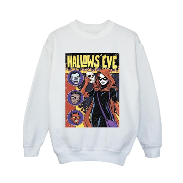 Marvel Boys Hallows Eve Comic Cover Sweatshirt 5-6 år Vit White 5-6 Years