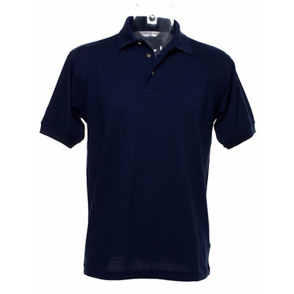 Kustom Kit Workwear Herr Kortärmad Poloskjorta S Marinblå Navy Blue S