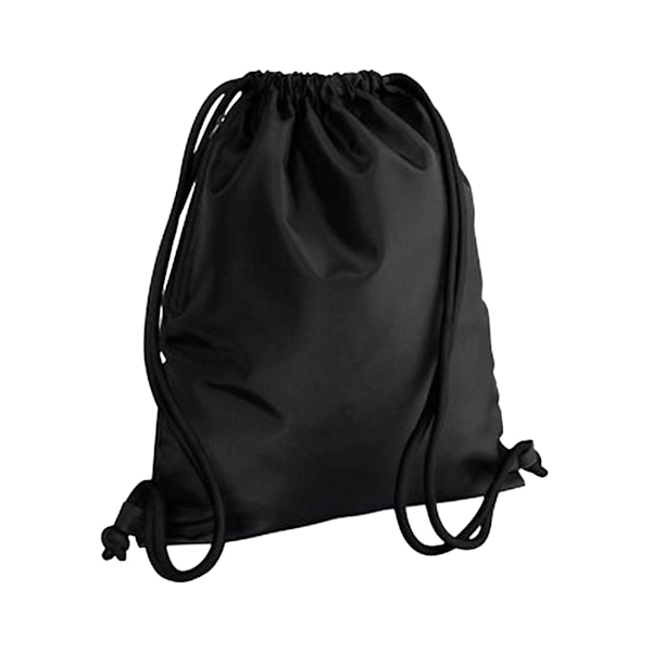 Bagbase Icon dragsnöre väska/Gymsac (2-pack) One Size Svart/Svart Black/Black One Size