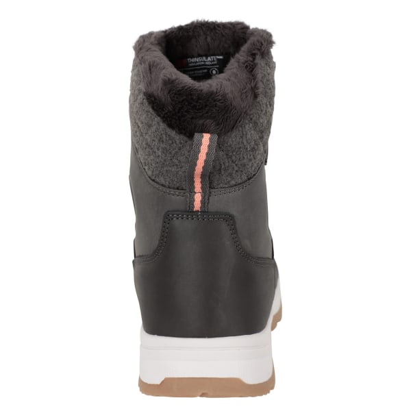 Mountain Warehouse Dam/Dam Tundra Leather Snow Boots 4 UK Khaki 4 UK