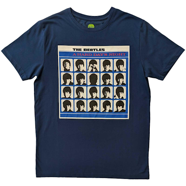 The Beatles Unisex Adult A Hard Day´s Night T-Shirt L Denim Blå Denim Blue L