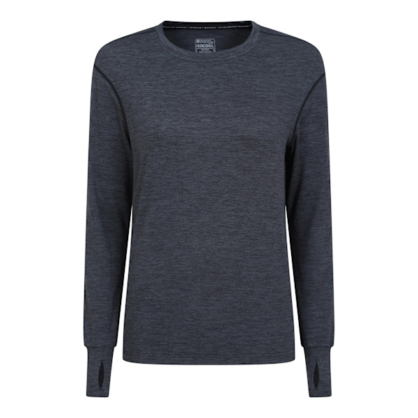 Mountain Warehouse Löp T-shirt för Kvinnor/Dam Time Trial 18 Black 18 UK