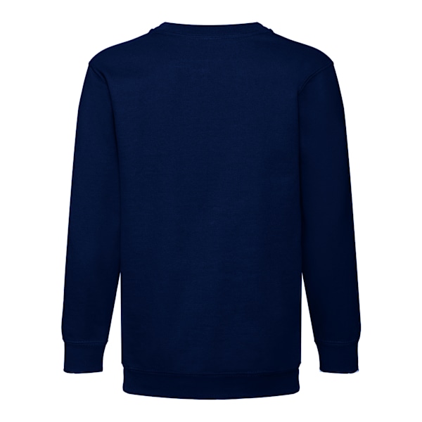 Fruit Of The Loom Kids Unisex Classic 80/20 Set-In Sweatshirt 7 Deep Navy 7-8