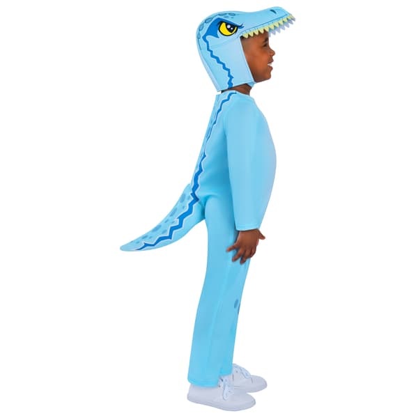 Jurassic World Barn/Barn Velociraptor Kostym 1-2 År Blå Blue 1-2 Years