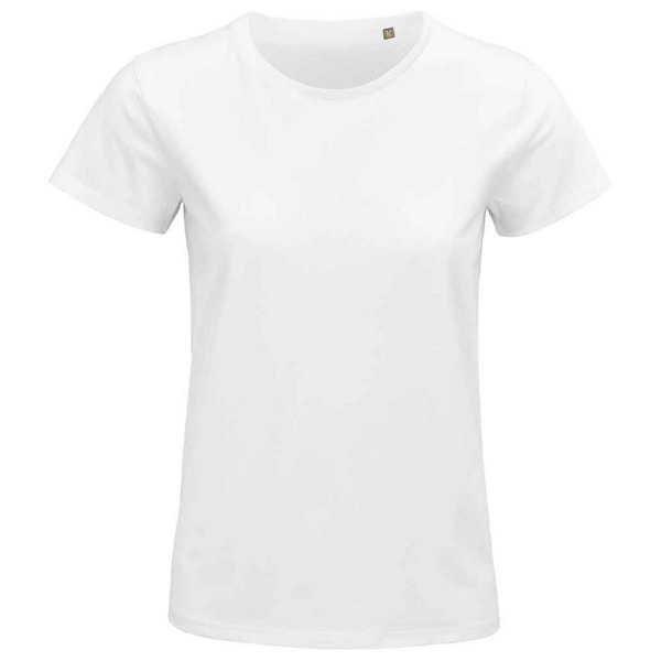 SOLS Dam/Kvinnor Pioneer Ekologisk T-shirt S Vit White S