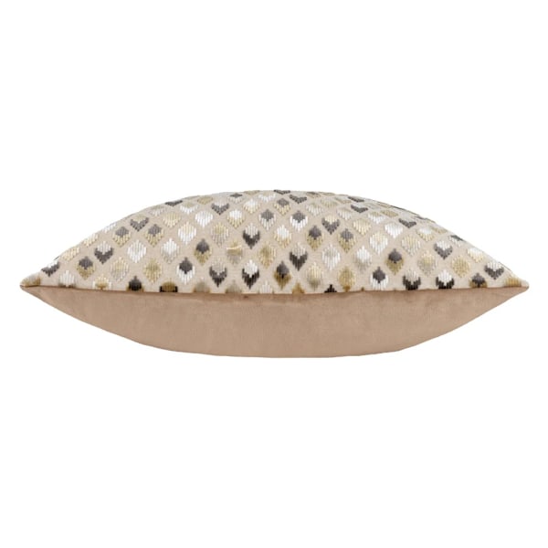 Paoletti Lexington Jacquard Sammets Kuddfodral 40cm x 60cm Wa Warm Taupe 40cm x 60cm