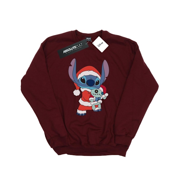 Disney Herr Lilo And Stitch Stitch Jultröja XL Burg Burgundy XL
