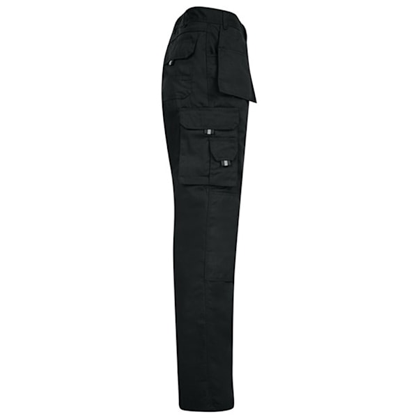 Absolute Apparel Herr Workwear Utility Cargo Byxa 44S Svart Black 44S