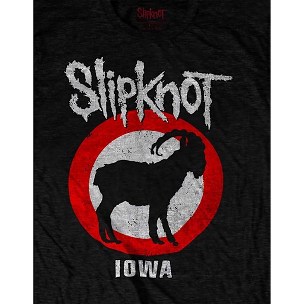 Slipknot Unisex Vuxen Iowa Goat T-Shirt XXL Svart Black XXL