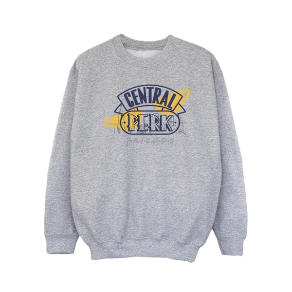 Friends Girls Central Perk Sweatshirt 7-8 år Sports Grey Sports Grey 7-8 Years