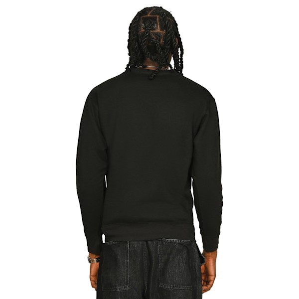 Casual Classics Herr Core Kammad Bomull Regular Sweatshirt L Svart Black L