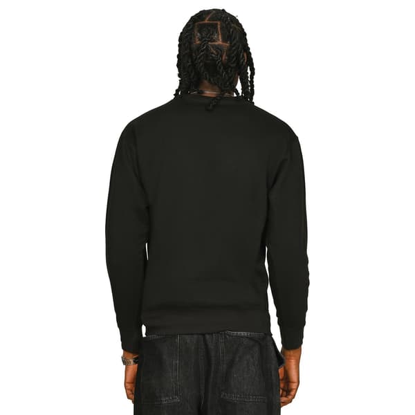 Casual Classics Herr Core Kammad Bomull Vanlig Sweatshirt M Svart Black M