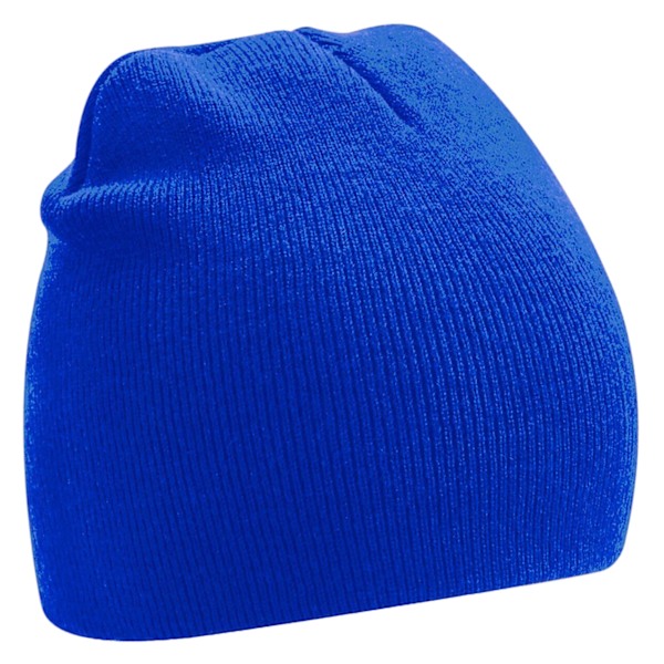 Beechfield Original Recycled Beanie One Size Bright Royal Blue Bright Royal Blue One Size
