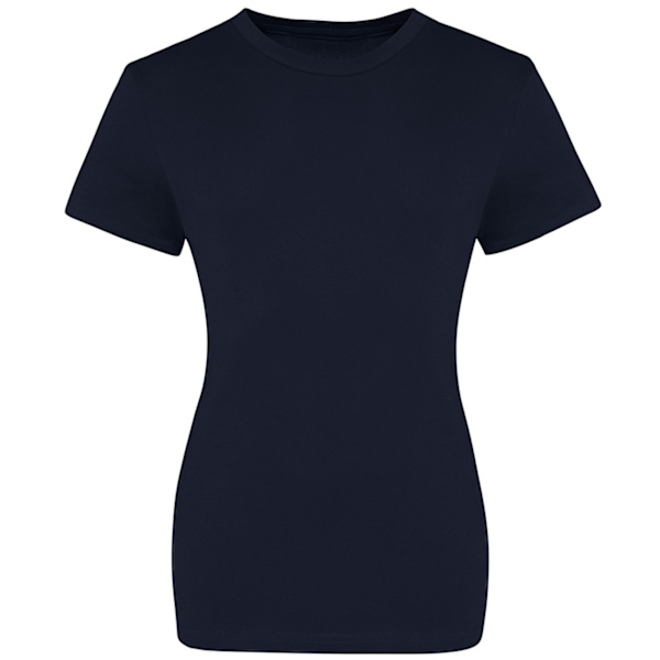 AWDis Just Ts Dam/Damer The 100 Girlie T-Shirt 18 UK Oxford Oxford Navy 18 UK
