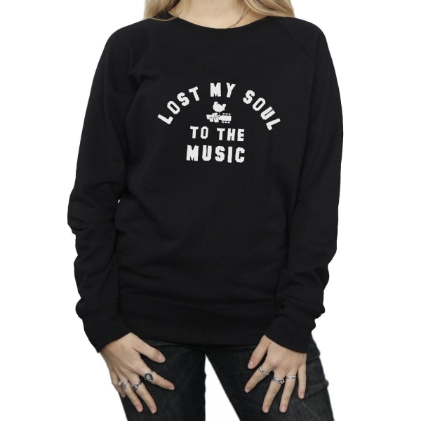 Woodstock Womens/Ladies Lost My Soul Sweatshirt M Svart Black M