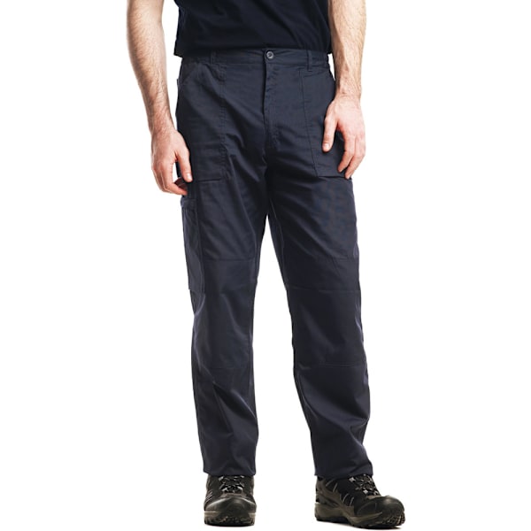 Regatta Mens New Action Trouser (Regular) / Byxor 44W x Regular Navy Blue 44W x Regular