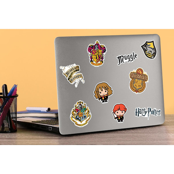 Harry Potter Deluxe Blandade Designs Stickers (50-pack) En Multicoloured One Size