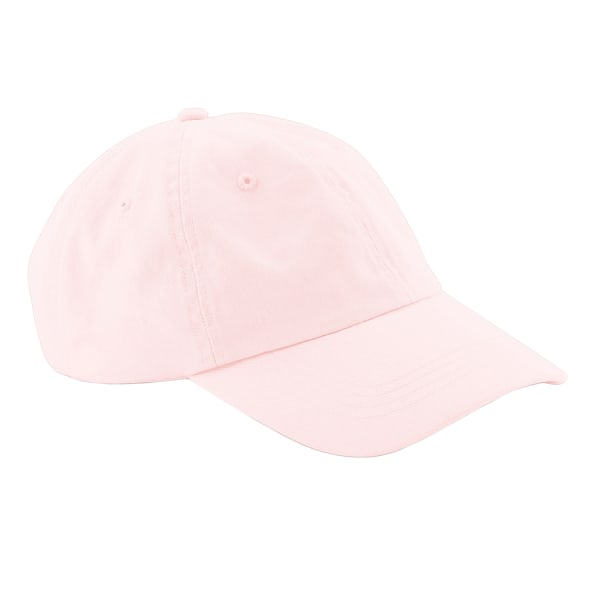 Beechfield 6 Panel Låg Profil Cap One Size Pastellrosa Pastel Pink One Size