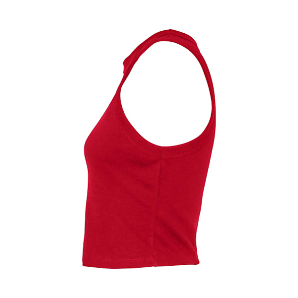 Bella + Canvas Dam Micro-Rib Racerback Linne M Sol Solid Red M