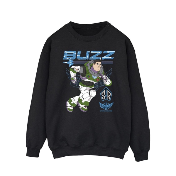 Disney Mens Lightyear Buzz Run To Action Sweatshirt L Svart Black L