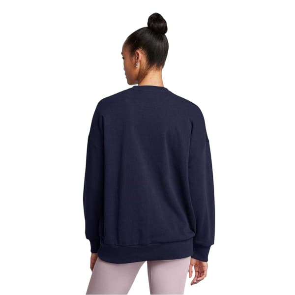 Under Armour Dam Icon Oversized Sweatshirt 12 UK Blå Blue 12 UK