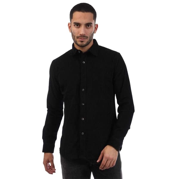 Peter Werth Herrskjorta Feekes Bomull Regular M Svart Black M