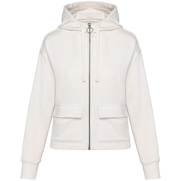 Native Spirit Dam/Dam Full Zip Hoodie 10 UK Ivory Ivory 10 UK