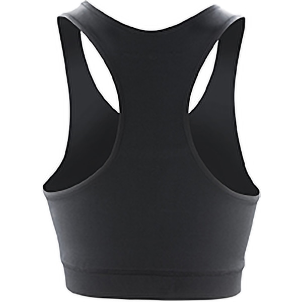 Spiro Dam/Damer Impact Softex Plain Crop Top XS Svart Black XS