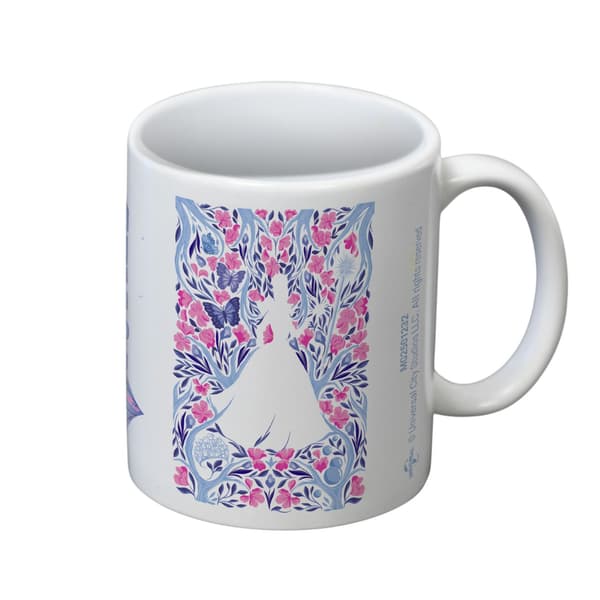 Wicked 2 Flowers Mugg En Storlek Vit White One Size