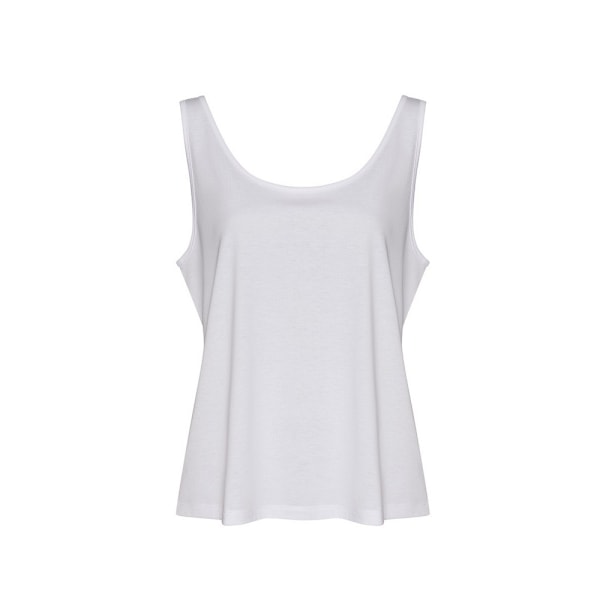 Awdis Dam/Kvinnor Tank Top XL Solid Vit Solid White XL