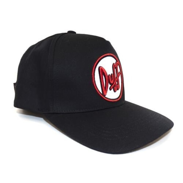 Simpsons Duff Baseball Cap One Size Black Black One Size