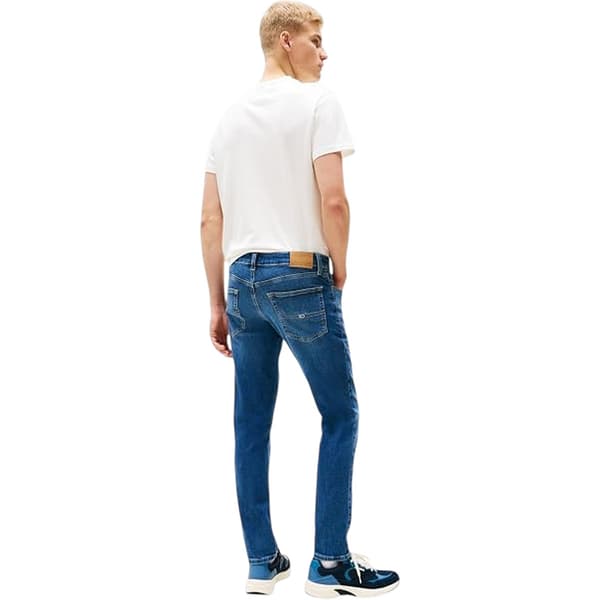 Tommy Jeans Herrjeans i denim 32R Mellanblå Medium Blue 32R