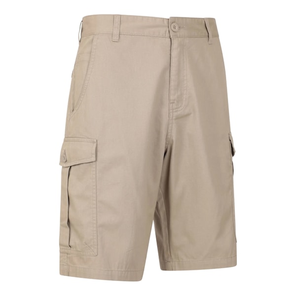 Mountain Warehouse Mens Lakeside Cargo Shorts 32R Beige Beige 32R