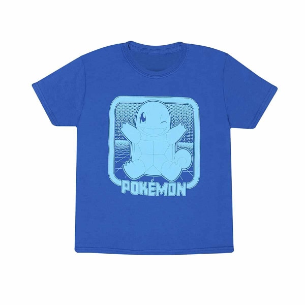 Pokemon Barn/Barn Squirtle Retro T-shirt 7-8 år Blå Blue 7-8 Years