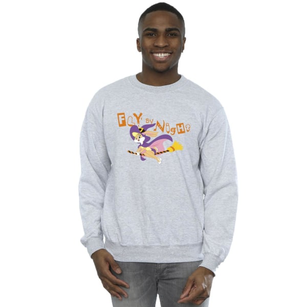 Looney Tunes Mens Lola Fly By Night Sweatshirt S Sports Grey Sports Grey S