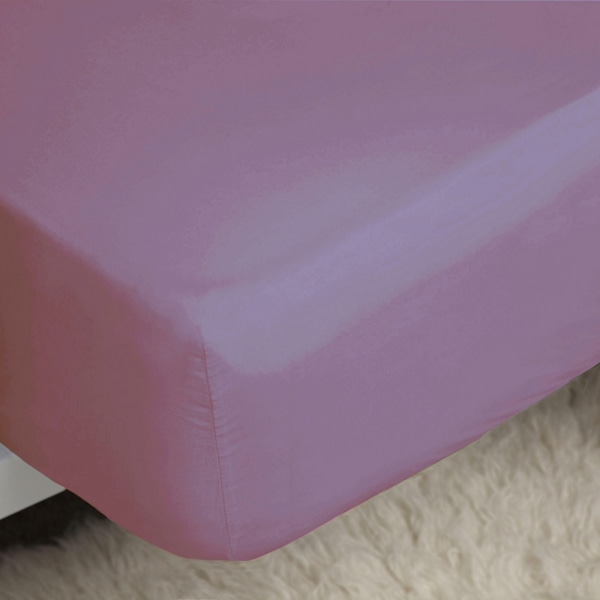 Belledorm Easycare Percale Dra-på-lakan Kingsize Misty Rose Misty Rose Kingsize