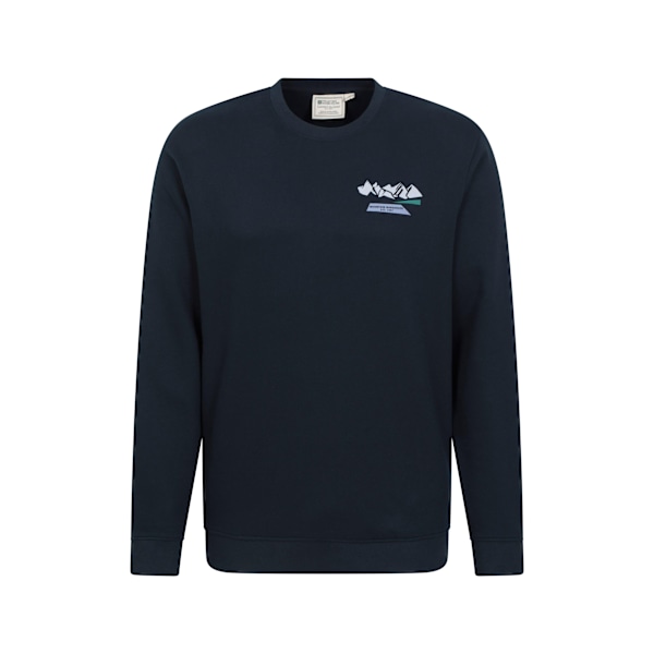 Mountain Warehouse Herr Mountain Sweatshirt XL Marinblå Navy XL