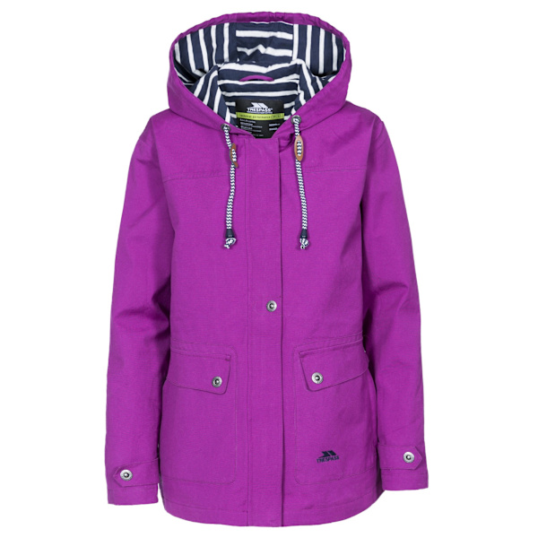 Trespass Womens/Ladies Seawater Vattentät Jacka XXS Lila Or Purple Orchid XXS