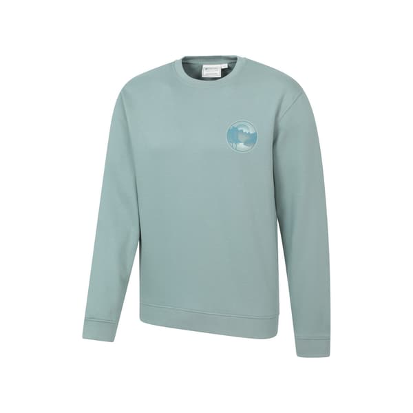Mountain Warehouse Tree Ring Sweatshirt för män 3XL Ljus Khaki Light Khaki 3XL