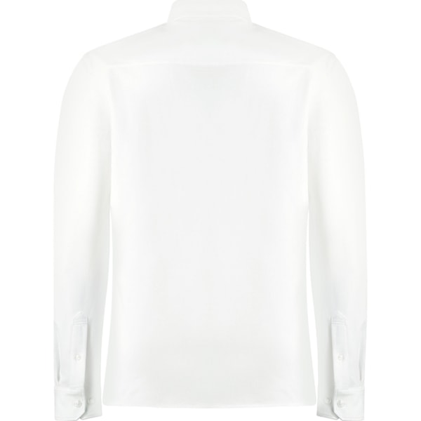 Kustom Kit Herr Superwash 60°C Skräddarsydd Långärmad Skjorta 3XL White 3XL