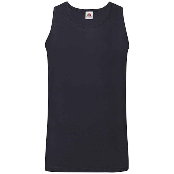 Fruit of the Loom Athletic Vest Top M Deep Navy Deep Navy M