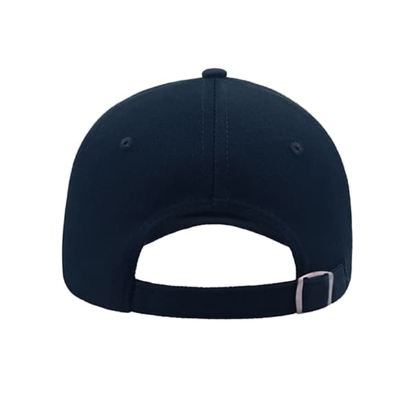 Atlantis Liberty Five Buckle Heavy Brush Cotton 5 Panel Cap One Navy One Size